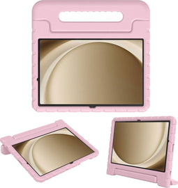 imoshion Samsung Galaxy Tab A9 Plus - Kidsproof Backcover - Schokabsorberend foam met handvat - Lichtroze
