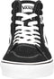 VANS Filmore Hi - Hoge sneakers - Suède/canvas - Zwart/wit - Maat 46