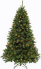 Triumph Tree Bristlecone - Kunstkerstboom met 184 LED-lampjes - H185 x Ø119 cm - Donkergroen