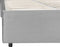Juskys Savona - Gestoffeerd bed - 200 x 140 cm - Lichtgrijs - Incl. bedlade
