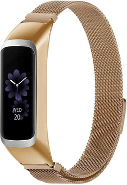 imoshion Milanees magnetisch bandje - Geschikt voor Samsung Galaxy Fit 2 - Rosé Goud