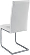 2 Eetkamerstoelen / stoel - Vegas - Kunstleer - Wit