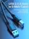 Vention USB 3.0 A Male naar USB B Male kabel - 1 Meter