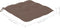 vidaXL - Stoelkussens - 2 - st - 40x40x7 - cm - oxford - stof - taupe