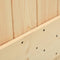 vidaXL - Deur - NARVIK - 85x210 - cm - massief - grenenhout