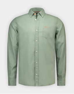 NZA Stretch Overhemd - XXL - Army Groen