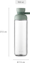 Mepal Vita - Waterfles 900 ml - Lekdicht met draaglus - Nordic sage