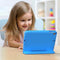 Tablet Hoes Kinderen Geschikt voor Samsung Galaxy Tab S2 9.7 - Kidsproof Backcover met handvat - Blauw