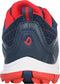 Brabo Velcro - Hockeyschoenen - Klittenbandsluiting - Navy/Red - Maat 32