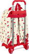 Schoolrugzak met Wielen Safta Cherry Beige (32 x 42 x 15 cm)
