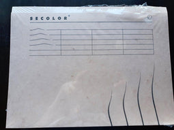 VOUWMAP SECOLOR A4 ONGELIJK GRIJS