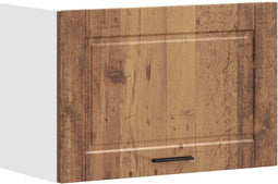 vidaXL - Keukenwandkast - Porto - bewerkt - hout - oud - houtkleurig