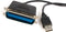 StarTech ICUSB1284 - USB naar Parallel Printer Adapter - Snelle gegevensoverdracht - Zwart