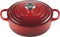 Le Creuset - Gietijzeren - Lage Braadpan - 24cm - Kersenrood