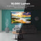 Spoused Beamer - Full-HD - 10.000 Lumen - Streamen Via WiFi - Mini Beamer - Zwart