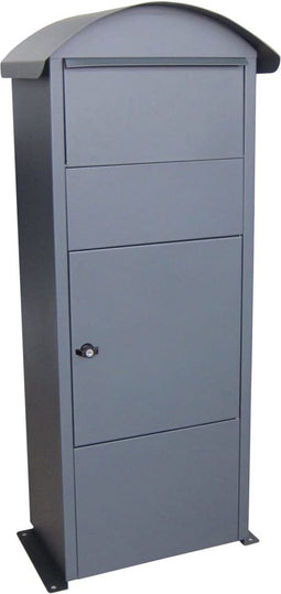 V-Part - Brievenbus Victorian - Pakketbrievenbus met cilinderslot - mat antraciet