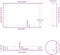 vidaXL - Salontafelpoten - 2 - st - U-vormig - 60x(42-43) - cm - staal - wit