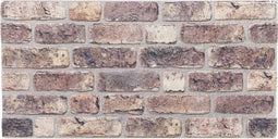 vidaXL - Wandpanelen - 10 - st - 3D - 100x50 - cm - EPS - donkerbruin