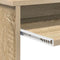 vidaXL - Bureau - Sonoma - Eik - 106x40x88,5 - cm - Geengineerd - Hout