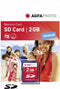 AgfaPhoto 10403P - SD Geheugenkaart 2 GB - Max. leessnelheid 20 MB/s - Max. schrijfsnelheid 10 MB/s
