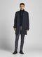 JACK&JONES PREMIUM JPRBLAWINTER - Heren Trui - Half-zip met opstaande kraag - Donkerblauw - Maat L