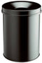 Durable 330501 Prullenbak 15 l (Ø x h) 260 mm x 357 mm Staal Zwart 1 stuk(s)