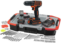 Black & Decker BDCDC18BAST - Schroefboormachine - 18 V 15 Nm - Zwart/Oranje
