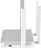 Keenetic Hero 4G+ - Router - Wi-Fi 6 1800 Mbit/s - Grijs/Wit