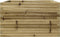 vidaXL - Plantenbak - 80x80x46 - cm - geïmpregneerd - grenenhout