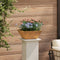 vidaXL - Tuin - Kom - Planten - 5 - stuks - 35x35x15 - cm - Weerbestendig - Staal