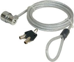 Port Designs Security CABLE KEY - Sleutel met kabel - 1,8 m lengte - Roestvrijstaal
