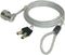 Port Designs Security CABLE KEY - Sleutel met kabel - 1,8 m lengte - Roestvrijstaal