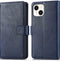 iMoshion Hoesje Geschikt voor iPhone 14 Plus Hoesje Met Pasjeshouder - iMoshion Luxe Bookcase - Donkerblauw