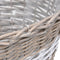 vidaXL - Plantenbakken - verhoogd - 3 - st - wicker - met - PE-voering