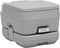 vidaXL - Kampeertoilet - met - tent - draagbaar - 10 - + - 10 - L
