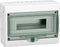 Schneider Electric 13444 13444 Kleine verdeelkast Oppervlakmontage Aantal groepen: 12 Aantal rijen: 1 Inhoud: 1 stuk(s)