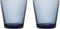 Iittala Kartio Glas - 21cl - Regenblauw - 2 stuks