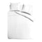 Melli Mello Little white groin Duvet cover White - 200x200/220 CM (+70X60CM pillowcase 2pcs.)