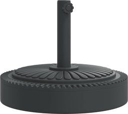 vidaXL - Parasolvoet - voor - stokken - van - Ø38 - / - 48 - mm - 25 - kg - rond