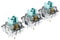 Newskill Gaming Serike V2 - Mechanisch Toetsenbord - Qwerty ES - Wit
