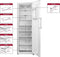 Inventum VR1850W - Vrieskast - 272 liter - No Frost - Energieklasse C