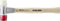 Halder baseplex hamer - nylon/celluloseacetaat - hout - 360gr - 30mm