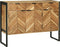 vidaXL - Dressoir - 100x30x75 - cm - Massief - Acaciahout