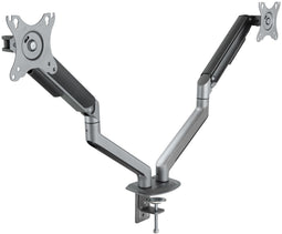 TooQ DB4132TNR-G - Bureaumount - 2x schermen tot 32" - Vesa 75mm/100mm (2 stuks)