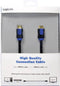 LogiLink CHB1110 - HDMI-kabel - 10 m - 4K UHD - Blauw Zwart