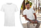 Milanoro - 4-pack extra lange T-shirts - Katoen - Ronde hals - Navy (4-pack)