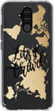 Design Backcover Huawei Mate 20 Lite hoesje - Quote Wereldkaart