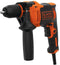 Black & Decker BEH710K-QS - Klopboormachine 710 Watt - Variabele snelheid en softgrip - Zwart