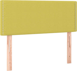 vidaXL - Hoofdbord - 80x5x78/88 - cm - stof - groen