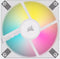 Corsair iCUE AF120 RGB Slim - Ventilator 120mm - 27,5dB(A) - Wit (2 stuks)